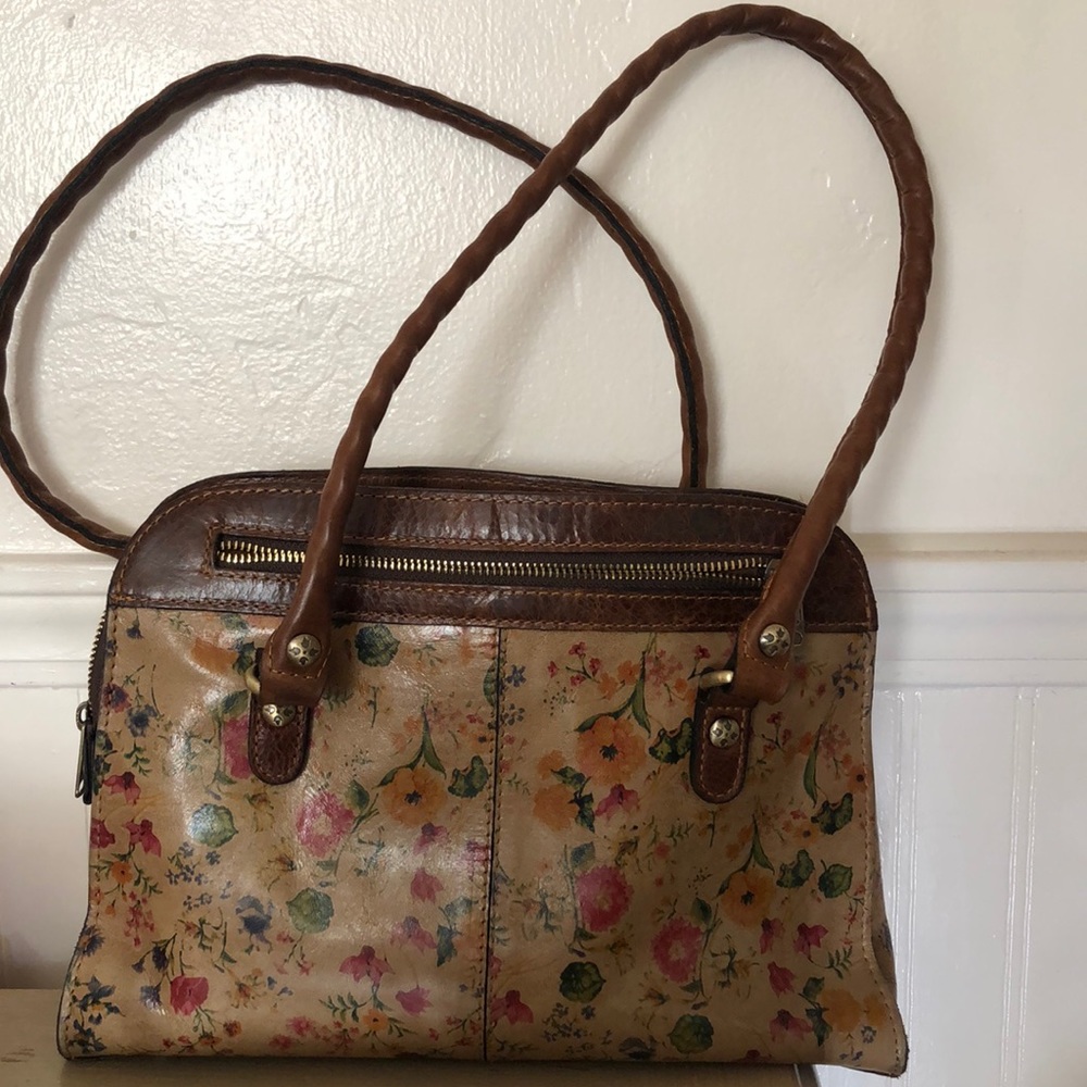 Calvi Square Satchel Patricia Nash Prairie Rose